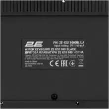 Купить Клавиатура 2E KS1100 USB UA Black (2E-KS1100UB_UA) - фото 6