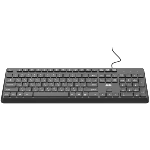 Купить Клавиатура 2E KS405 USB UA Black (2E-KS405UBK_UA) - фото 4