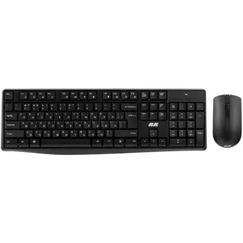 Купить Комплект клавиатура и мышь 2E MK390 Wireless UA Black (2E-MK390MWB_UA) - фото 1