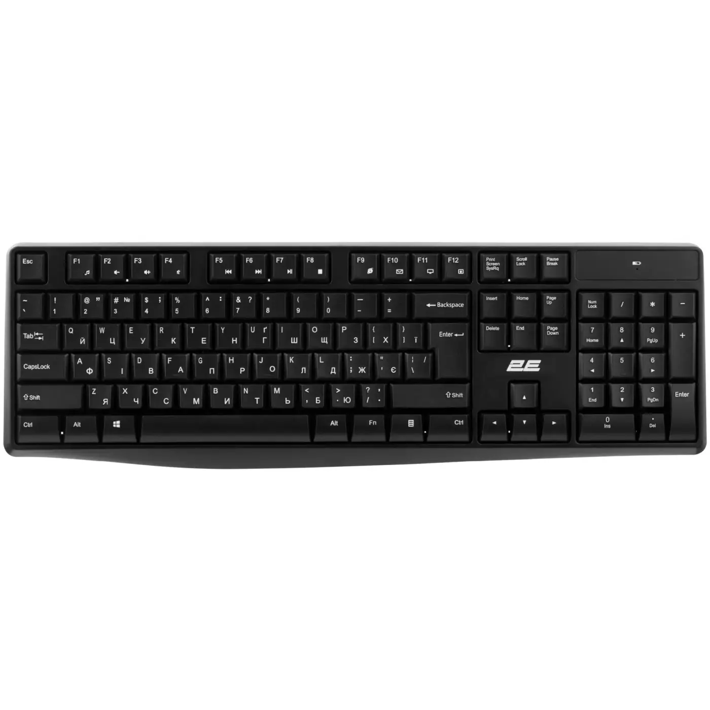 Купить Комплект клавиатура и мышь 2E MK390 Wireless UA Black (2E-MK390MWB_UA) - фото 2
