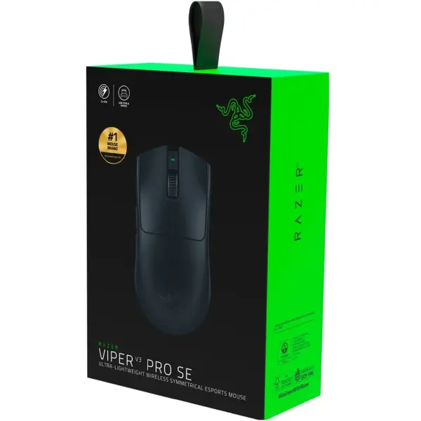 Купить Мышь RAZER Viper V3 Pro SE Wireless/USB Black (RZ01-04550100-R3G1) - фото 6