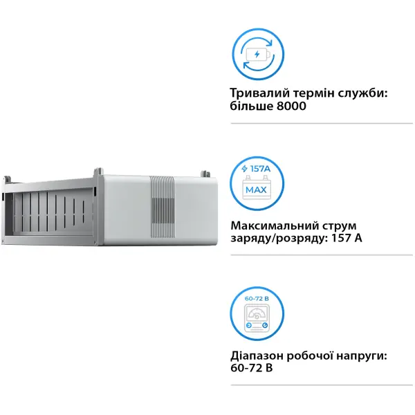Купить Аккумуляторная батарея Solis FlexCore-ID 20kWh 64V 314Ah LiFePO4 (FlexCore-ID-BAT20kWh) - фото 3