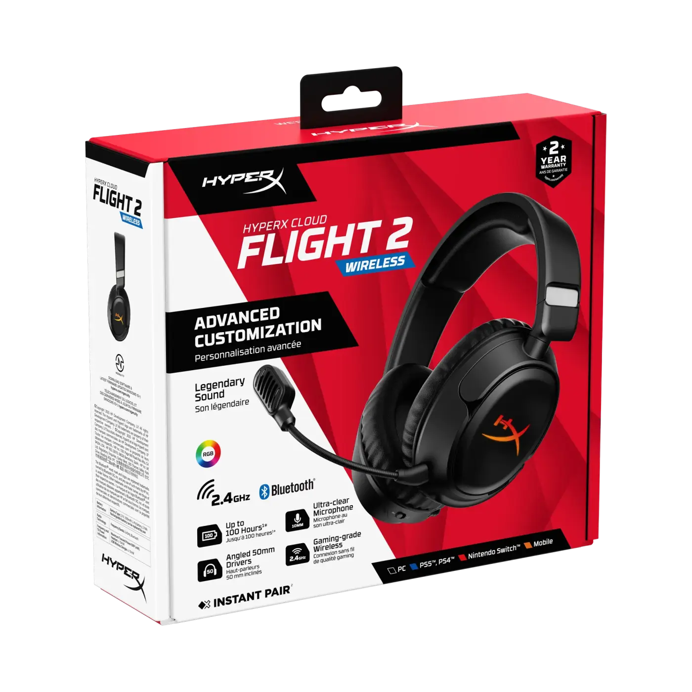 Купити Навушники HyperX Cloud Flight 2 Wireless Black (B5VC4AA) - фото 20