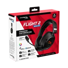 Купити Навушники HyperX Cloud Flight 2 Wireless Black (B5VC4AA) - фото 20