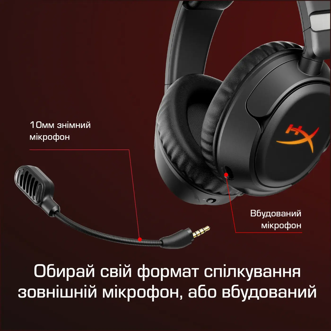 Купити Навушники HyperX Cloud Flight 2 Wireless White (B5VC5AA) - фото 15