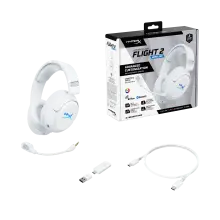 Купити Навушники HyperX Cloud Flight 2 Wireless White (B5VC5AA) - фото 19