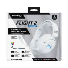 Купити Навушники HyperX Cloud Flight 2 Wireless White (B5VC5AA) - фото 22