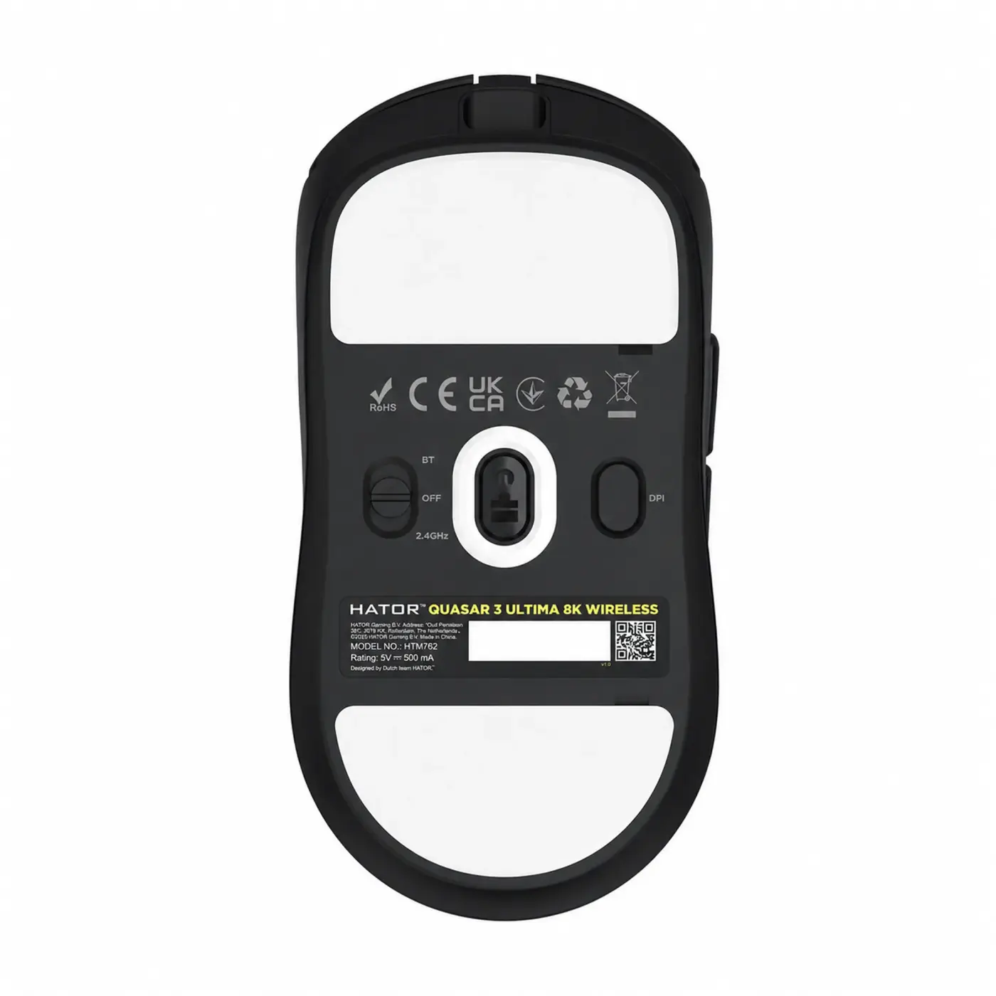 Купити Мишка Hator Quasar 3 Ultima 8K Wireless Black Edition (HTM762) - фото 5