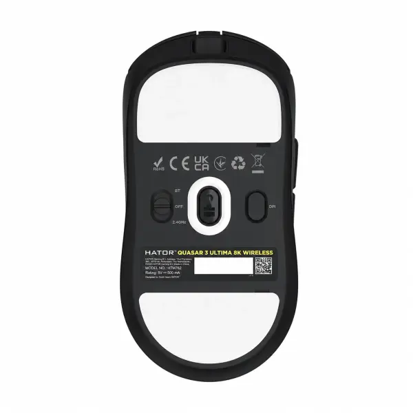 Купити Мишка Hator Quasar 3 Ultima 8K Wireless Black Edition (HTM762) - фото 5