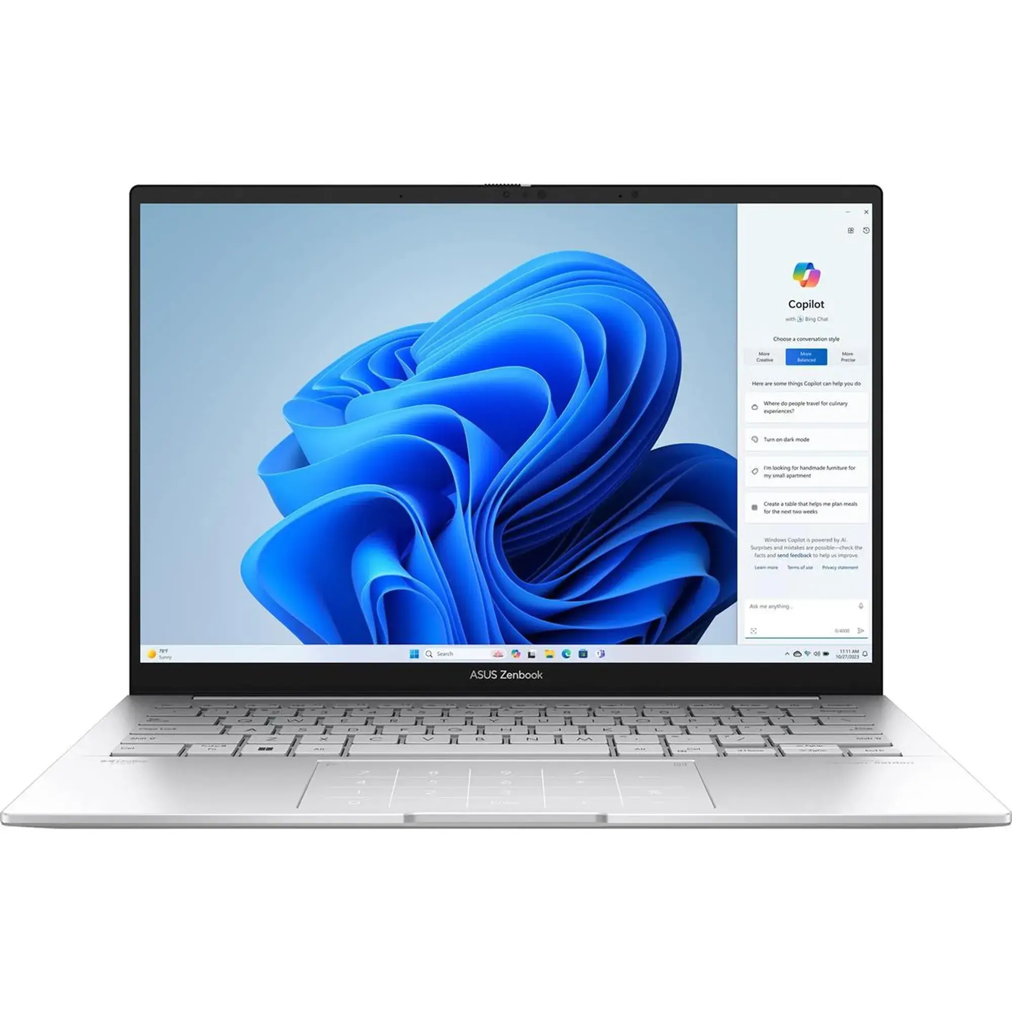 Купити Ноутбук ASUS Zenbook 14 OLED UX3405CA-QL293 (90NB14W4-M00BH0) - фото 1