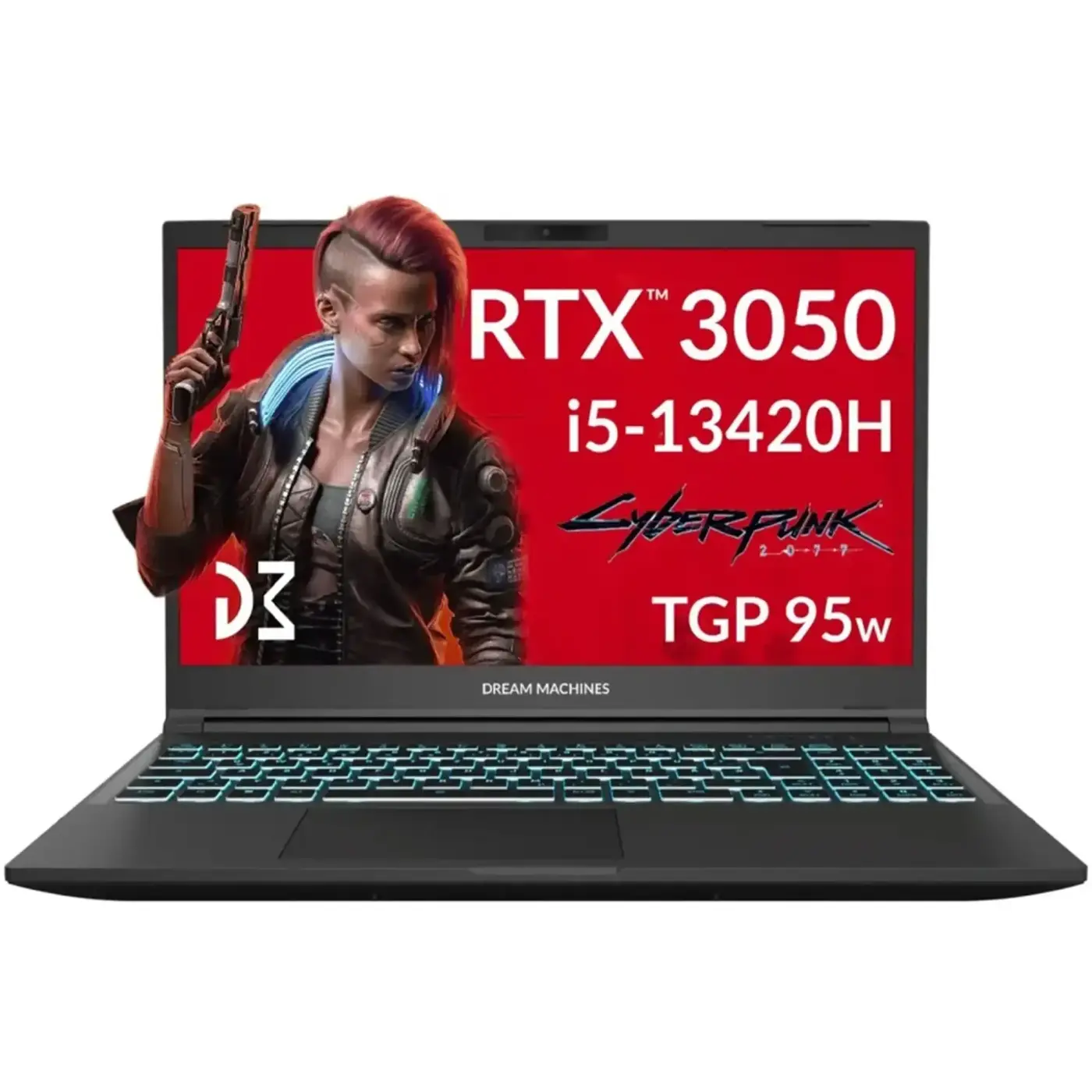 Купити Ноутбук Dream Machines RG3050-15 (RG3050-15UA71) - фото 1