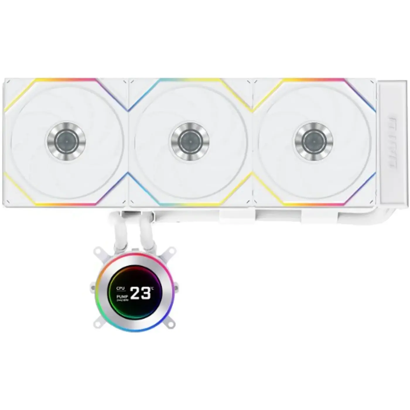 Купить Система водяного охлаждения Lian Li Hydroshift II LCD-C 360TL White (G89.GHS2LCD36TW.00) - фото 1
