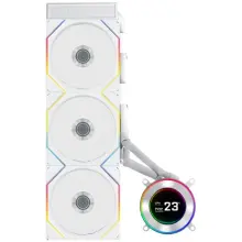 Купить Система водяного охлаждения Lian Li Hydroshift II LCD-C 360TL White (G89.GHS2LCD36TW.00) - фото 2