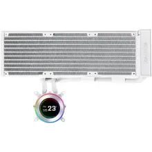 Купить Система водяного охлаждения Lian Li Hydroshift II LCD-C 360TL White (G89.GHS2LCD36TW.00) - фото 4