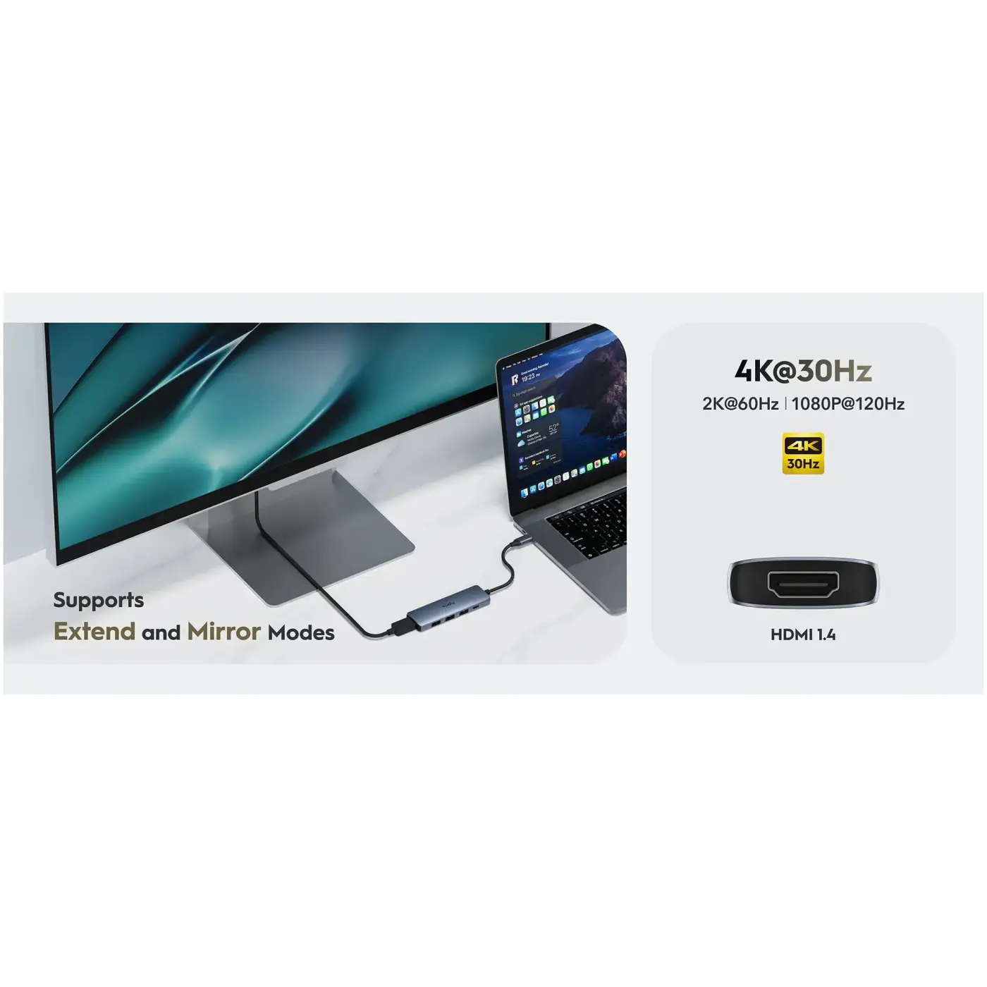 Купить USB-хаб Cudy UH405 - фото 3