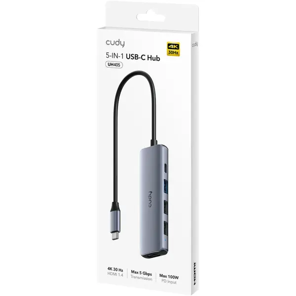 Купить USB-хаб Cudy UH405 - фото 8