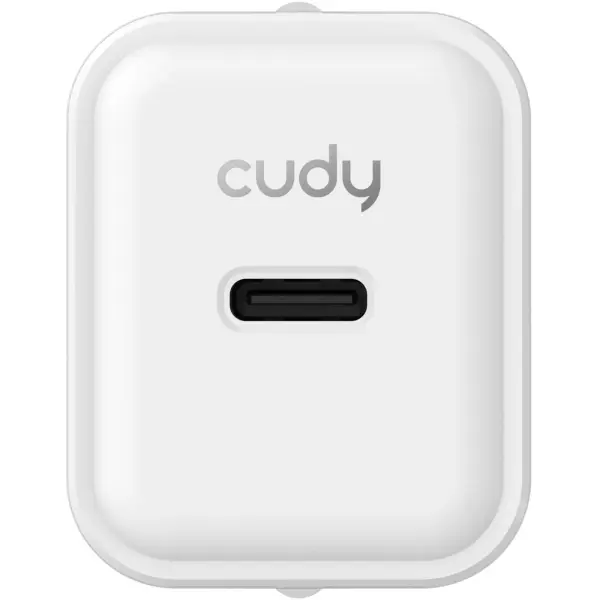 Купити Зарядний пристрій Cudy CH20 GaN Charger USB-C PD 3.0, QC 3.0, 20W White - фото 3