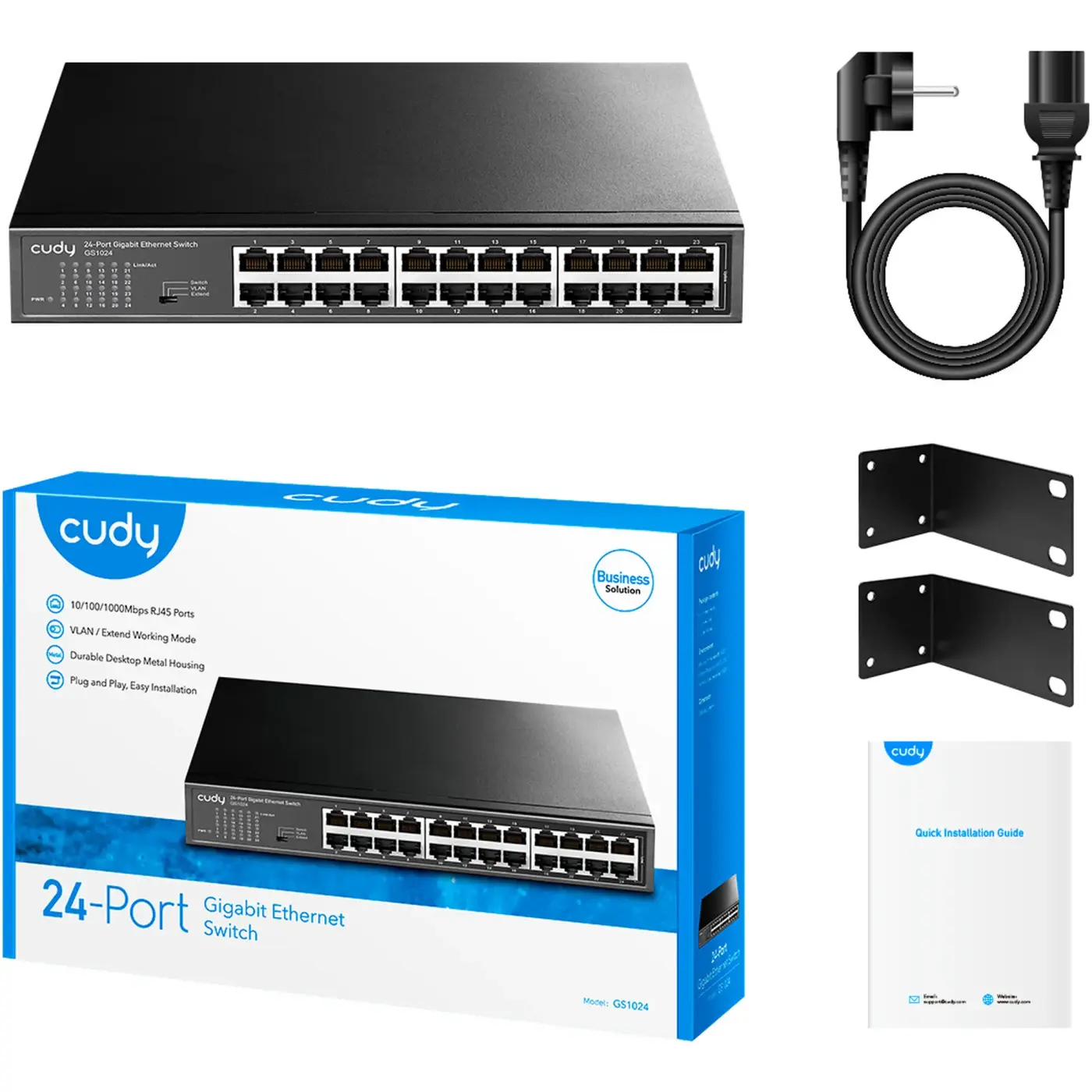 Купити Комутатор Cudy GS1024 - фото 4
