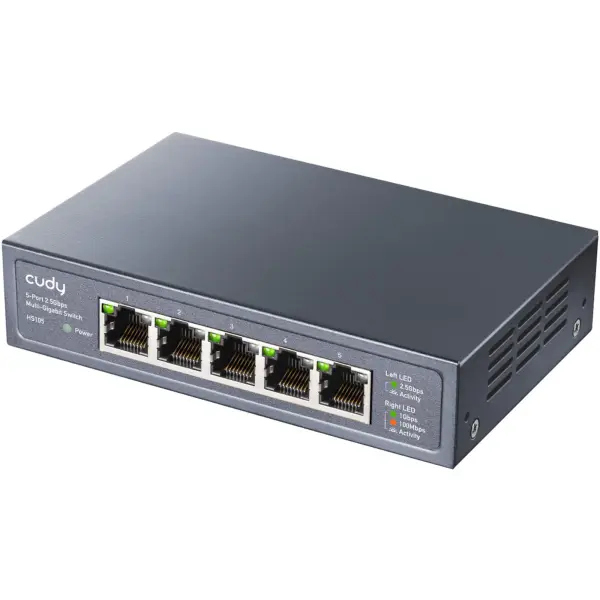 Купити Комутатор Cudy HS105 - фото 2