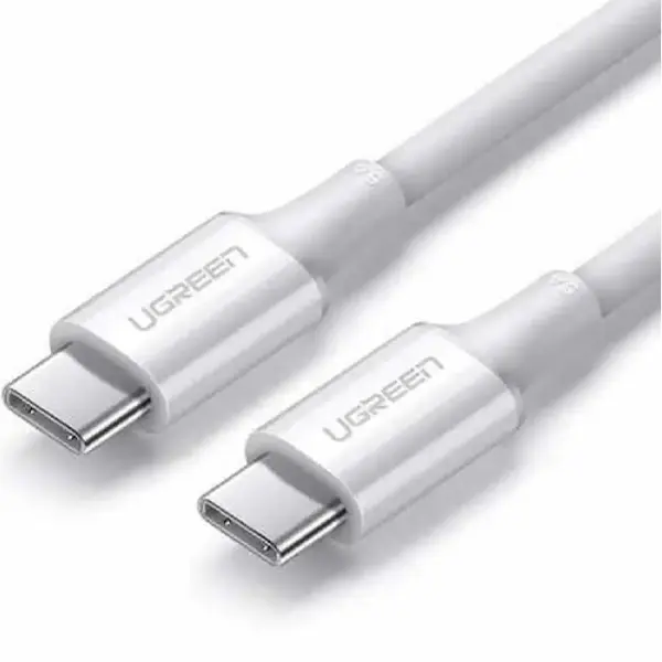 Купить Кабель UGREEN US300 USB-C - USB-C 100W 5A 1m White (60551) - фото 2