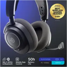 Купить Наушники SteelSeries Arctis Nova 7P Wireless Gen 2 Black (SS61744) - фото 5