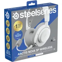 Купить Наушники SteelSeries Arctis Nova 3P Wireless MultiPlatform White (SS61687) - фото 6