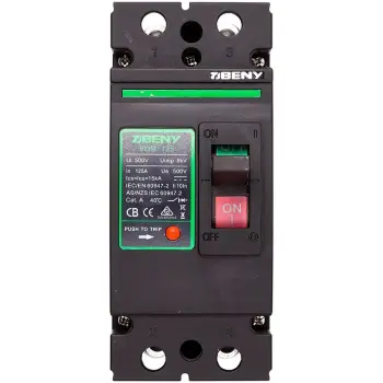 Купить Автоматический выключатель BENY BDM-125 DC 2P 500 В 125 А (BDM-125-2P500V125A) - фото 1