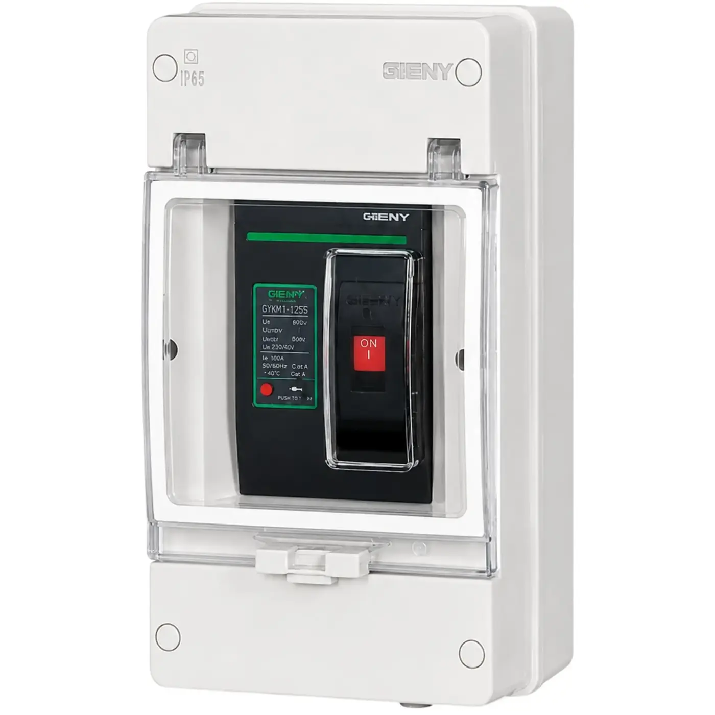 Купити Автоматичний вимикач BENY BDM-125 DC 2P 500В 125А у корпусі IP65 (BDM-125-2P500V125AIP65) - фото 2