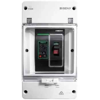 Купить Автоматический выключатель BENY BDM-250 DC 2P 500В 160А в корпусе IP65 (BDM-250-2P500V160AIP65) - фото 1