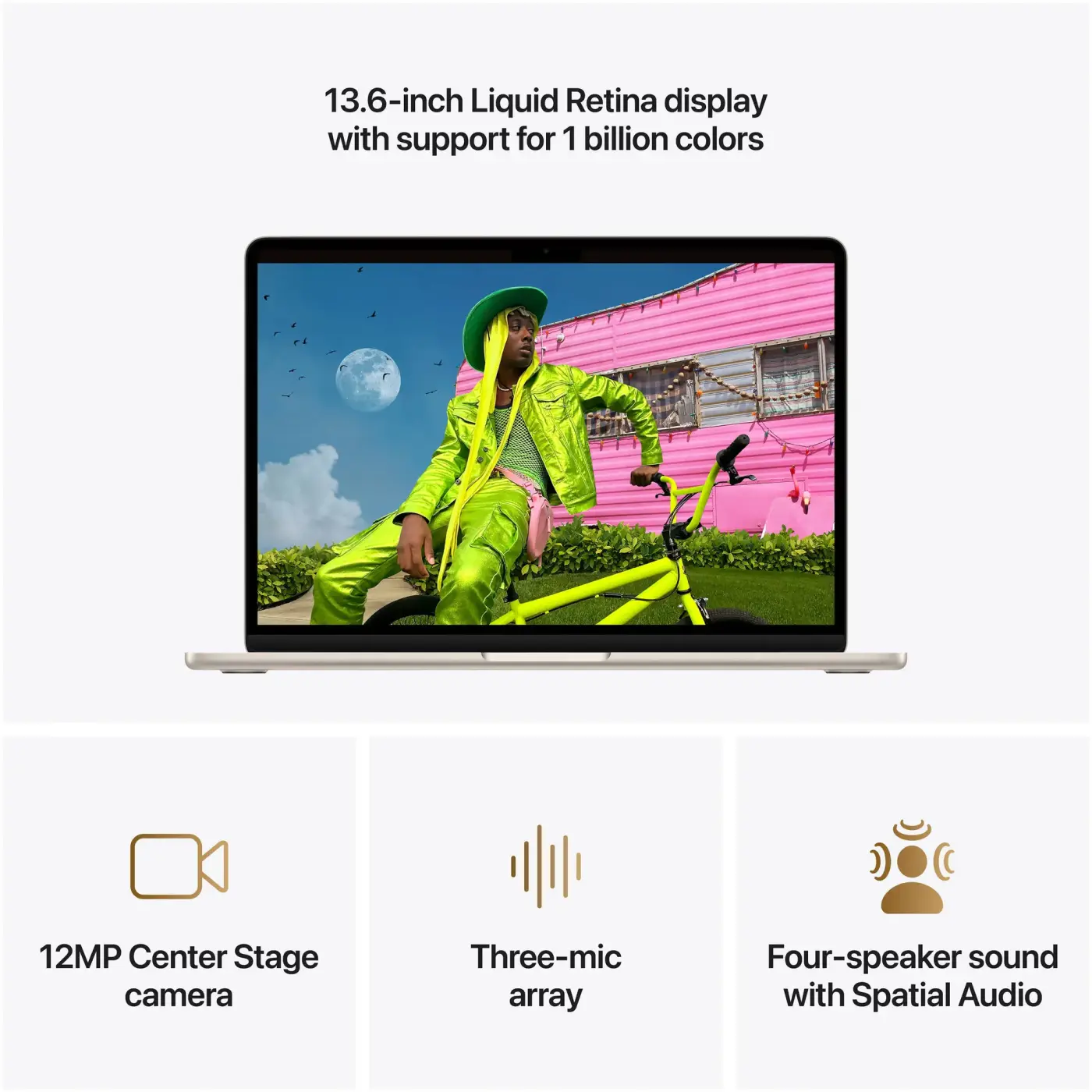 Купити Ноутбук Apple MacBook Air 13 M5 A3449 Sky Blue (MDHJ4UA/A) - фото 8