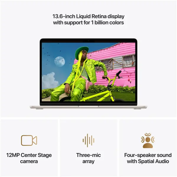 Купити Ноутбук Apple MacBook Air 13 M5 A3449 Sky Blue (MDHJ4UA/A) - фото 8