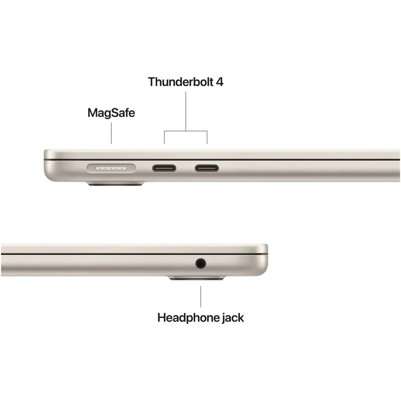 Купить Ноутбук Apple MacBook Air 15 M5 A3448 Starlight (MDVF4UA/A) - фото 7