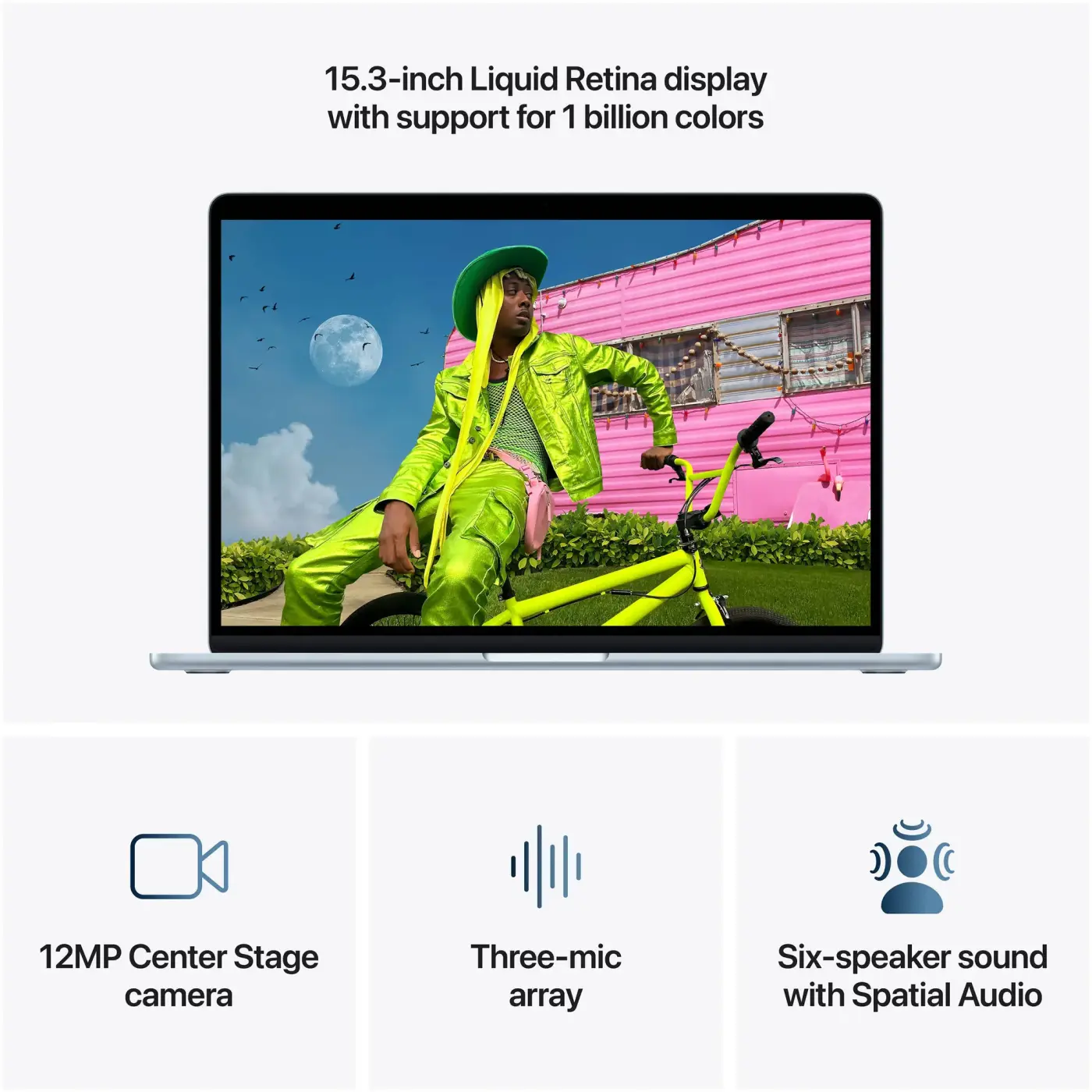 Купить Ноутбук Apple MacBook Air 15 M5 A3448 Starlight (MDVF4UA/A) - фото 8