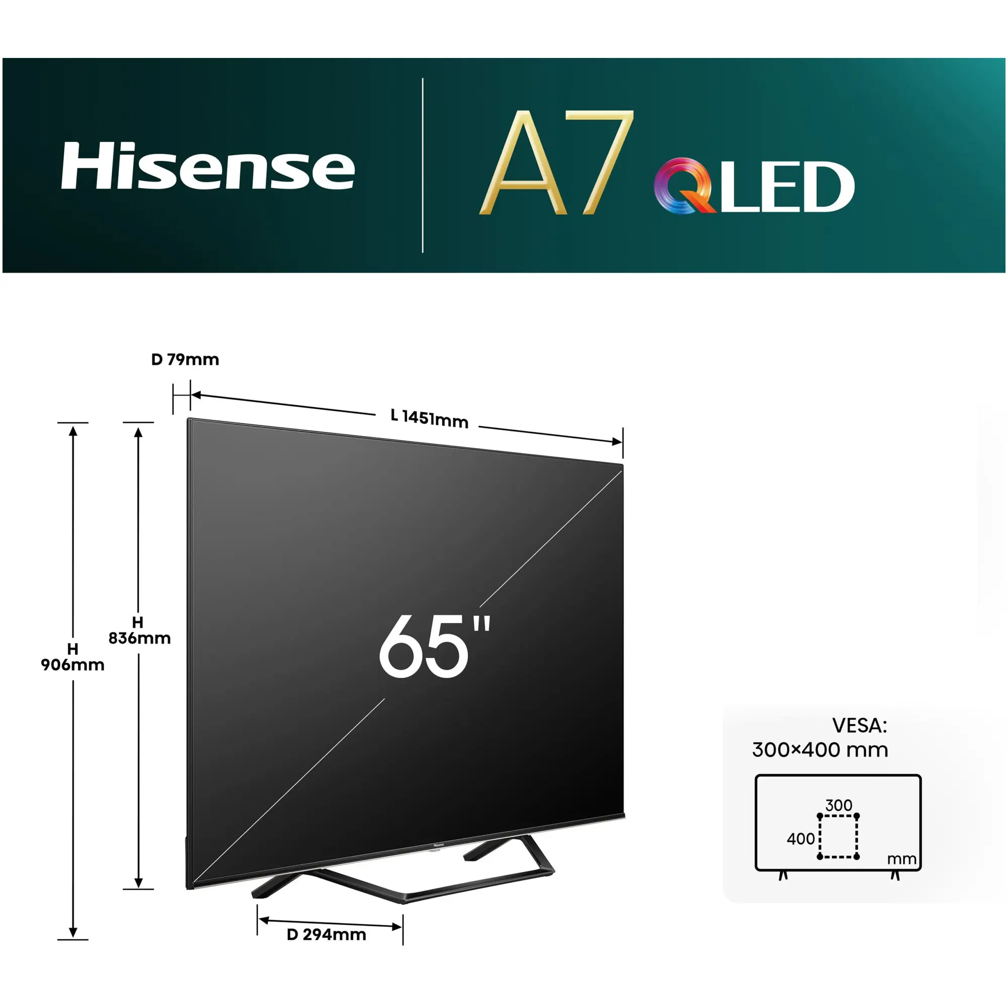 Купити Телевізор Hisense 65A7NQ - фото 8