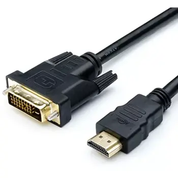 Купити Кабель ATcom HDMI to DVI 24+1 5.0m (9154) - фото 1