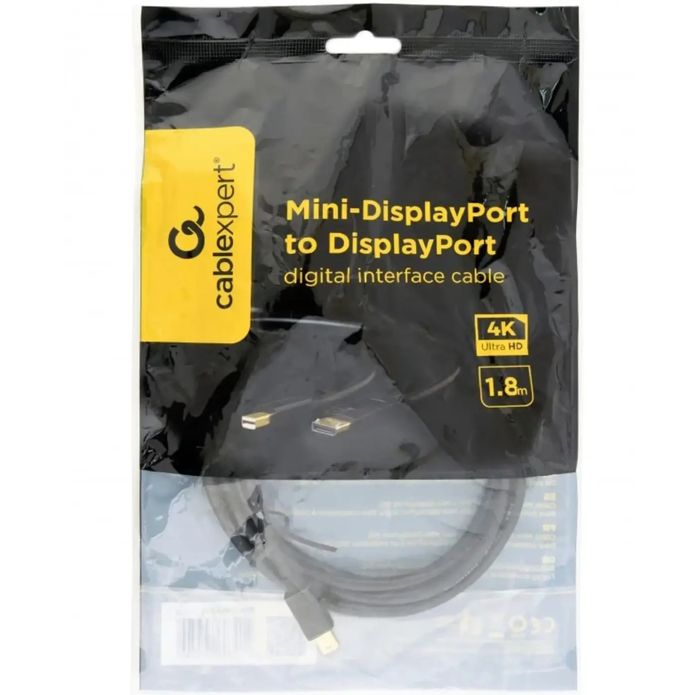 Купити Кабель Cablexpert Mini DisplayPort-DisplayPort 1.8 м - фото 2