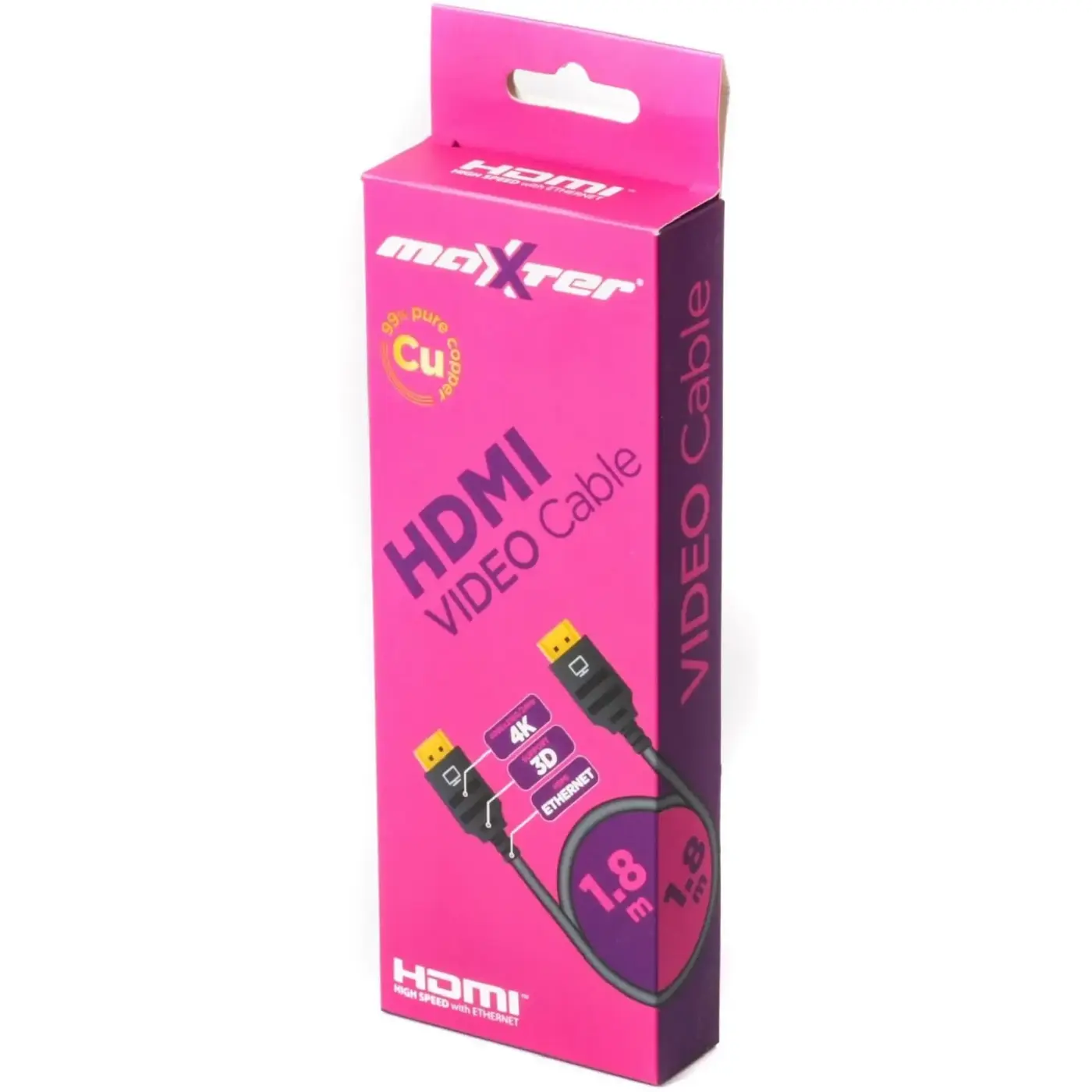 Купить Кабель Maxxter VB-HDMI4-6 1.8 м - фото 2