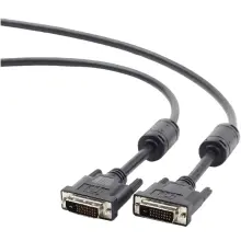 Купити Кабель Cablexpert CC-DVI2-BK-6 DVI-D to DVI-D 1.8m - фото 2