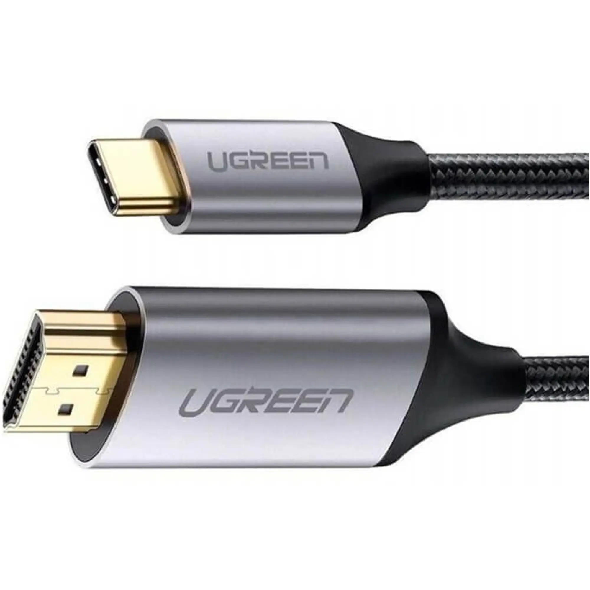 Купити Кабель UGREEN MM142 USB-C M - HDMI M 1.5m Gray/Black (50570) - фото 2