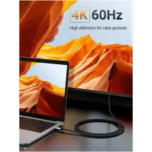 Купити Кабель UGREEN MM142 USB-C M - HDMI M 1.5m Gray/Black (50570) - фото 4
