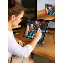 Купити Кабель UGREEN MM142 USB-C M - HDMI M 1.5m Gray/Black (50570) - фото 5