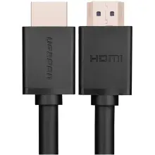 Купити Кабель UGREEN HD104 HDMI M - M, 1.0 м, V2.0 Cafule 4K 1m Black (10106) - фото 3