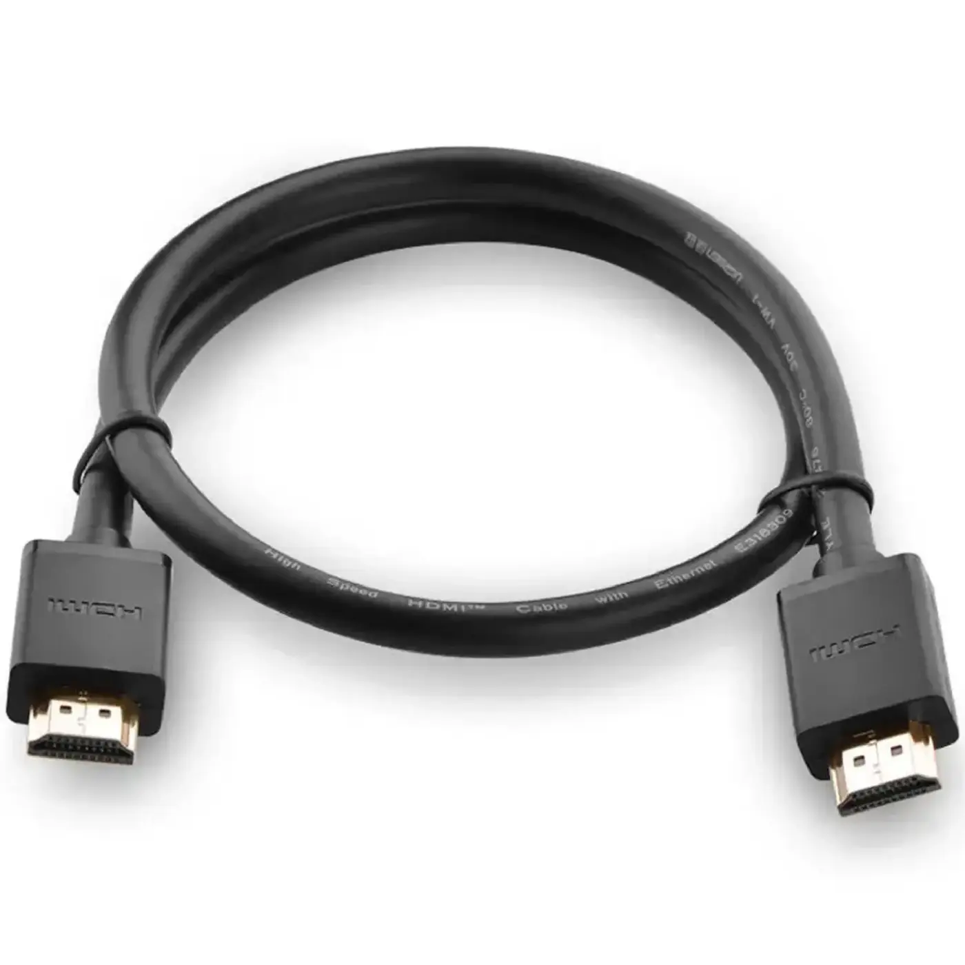 Купити Кабель UGREEN HD104 HDMI M - M, 1.0 м, V2.0 Cafule 4K 1m Black (10106) - фото 4