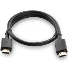 Купити Кабель UGREEN HD104 HDMI M - M, 1.0 м, V2.0 Cafule 4K 1m Black (10106) - фото 4