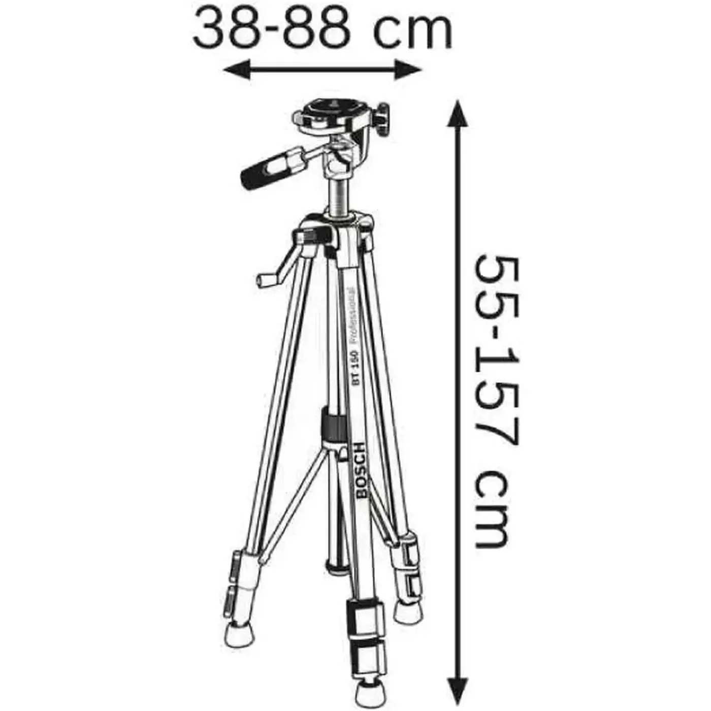 Купить Штатив Bosch BS 150 1/4" (0.601.096.B00) - фото 4