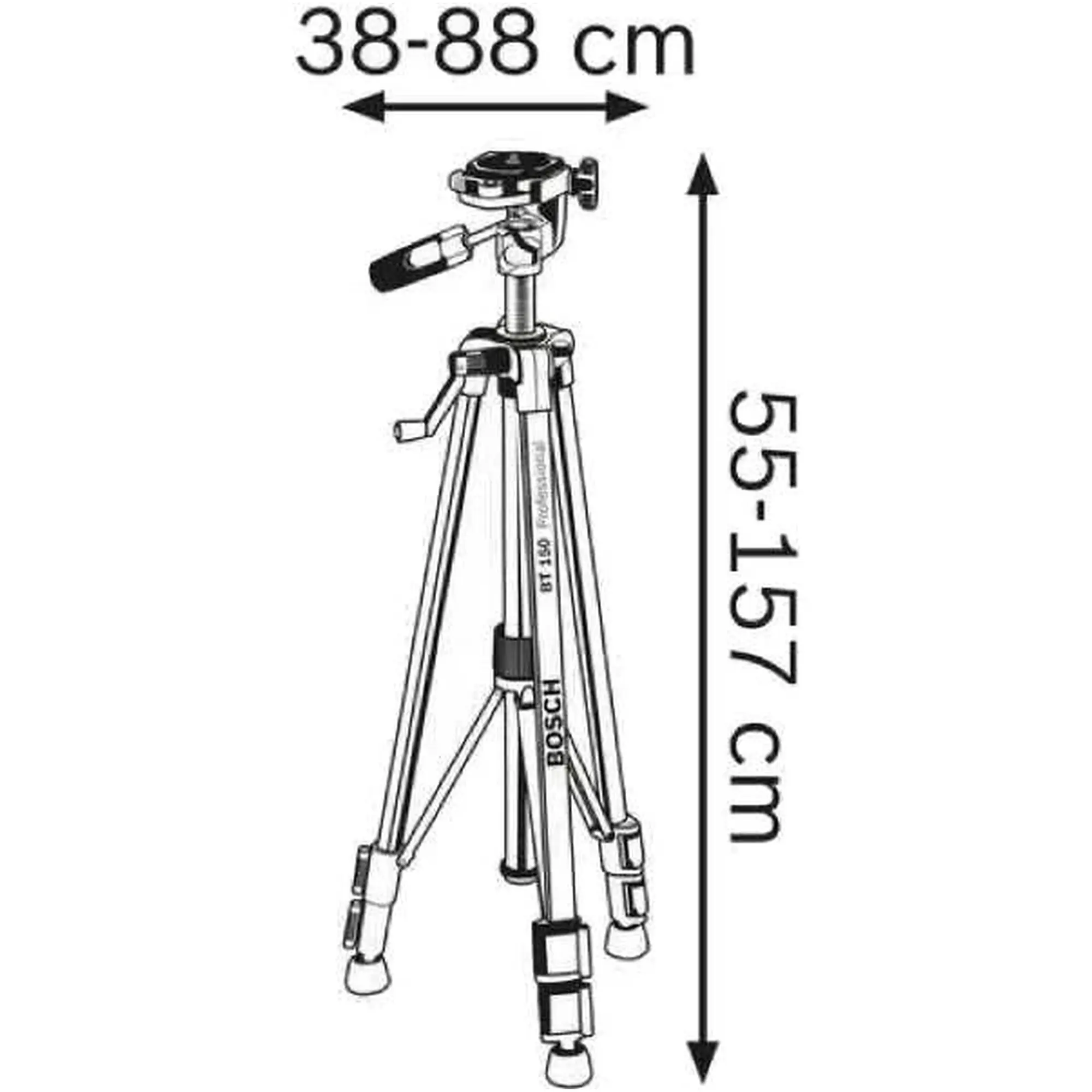 Купить Штатив Bosch BS 150 1/4" (0.601.096.B00) - фото 4