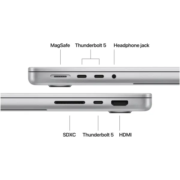 Купити Ноутбук Apple MacBook Pro 14 A3426 M5 Pro Silver (MGDN4UA/A) - фото 7
