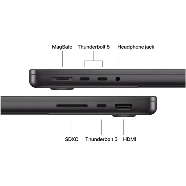 Купити Ноутбук Apple MacBook Pro 14 A3426 M5 Pro Space Black (MGDR4UA/A) - фото 7