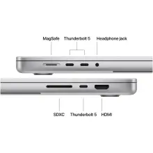 Купити Ноутбук Apple MacBook Pro 16 A3429 M5 Max Silver (MGE74UA/A) - фото 7