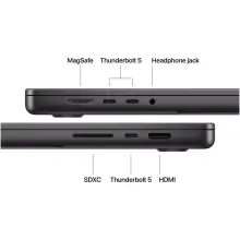 Купити Ноутбук Apple MacBook Pro 16 A3429 M5 Max Space Black (MGED4UA/A) - фото 7